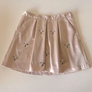 The Limited Pink Rhinestone Mini Skirt S